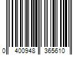 Barcode Image for UPC code 0400948365610