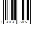 Barcode Image for UPC code 0400948770650