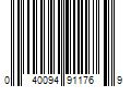 Barcode Image for UPC code 040094911769