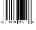 Barcode Image for UPC code 040094911776