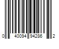 Barcode Image for UPC code 040094942862