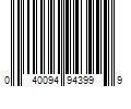 Barcode Image for UPC code 040094943999