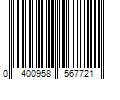 Barcode Image for UPC code 0400958567721