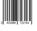 Barcode Image for UPC code 0400966723164