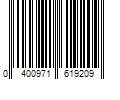 Barcode Image for UPC code 0400971619209