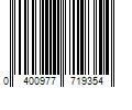 Barcode Image for UPC code 0400977719354