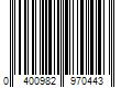 Barcode Image for UPC code 0400982970443