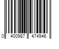 Barcode Image for UPC code 0400987474946