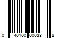 Barcode Image for UPC code 040100000388