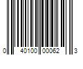 Barcode Image for UPC code 040100000623