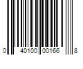 Barcode Image for UPC code 040100001668