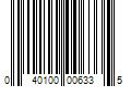 Barcode Image for UPC code 040100006335