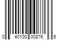 Barcode Image for UPC code 040100008766