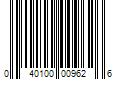 Barcode Image for UPC code 040100009626