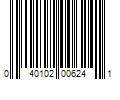 Barcode Image for UPC code 040102006241