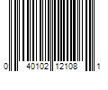 Barcode Image for UPC code 040102121081