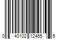 Barcode Image for UPC code 040102124655