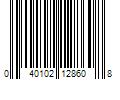 Barcode Image for UPC code 040102128608