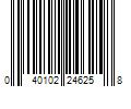 Barcode Image for UPC code 040102246258