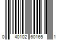 Barcode Image for UPC code 040102601651