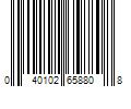 Barcode Image for UPC code 040102658808