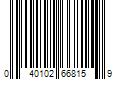 Barcode Image for UPC code 040102668159