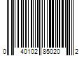 Barcode Image for UPC code 040102850202