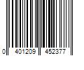 Barcode Image for UPC code 04012094523712