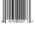 Barcode Image for UPC code 040132000073