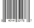 Barcode Image for UPC code 040141321787