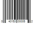 Barcode Image for UPC code 040153000052