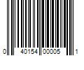 Barcode Image for UPC code 040154000051