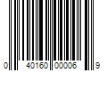 Barcode Image for UPC code 040160000069