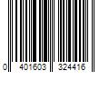 Barcode Image for UPC code 0401603324416