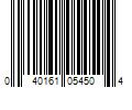 Barcode Image for UPC code 040161054504