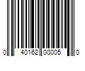 Barcode Image for UPC code 040162000050