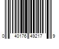 Barcode Image for UPC code 040176492179