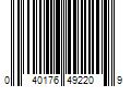 Barcode Image for UPC code 040176492209