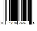 Barcode Image for UPC code 040178000075