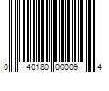 Barcode Image for UPC code 040180000094