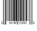 Barcode Image for UPC code 040186100538