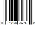 Barcode Image for UPC code 040198002769