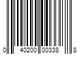 Barcode Image for UPC code 040200003388