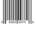 Barcode Image for UPC code 040200003708