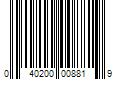 Barcode Image for UPC code 040200008819