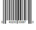 Barcode Image for UPC code 040200008970