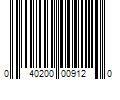 Barcode Image for UPC code 040200009120