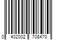 Barcode Image for UPC code 0402002708470