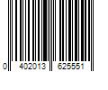 Barcode Image for UPC code 0402013625551