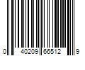 Barcode Image for UPC code 040209665129